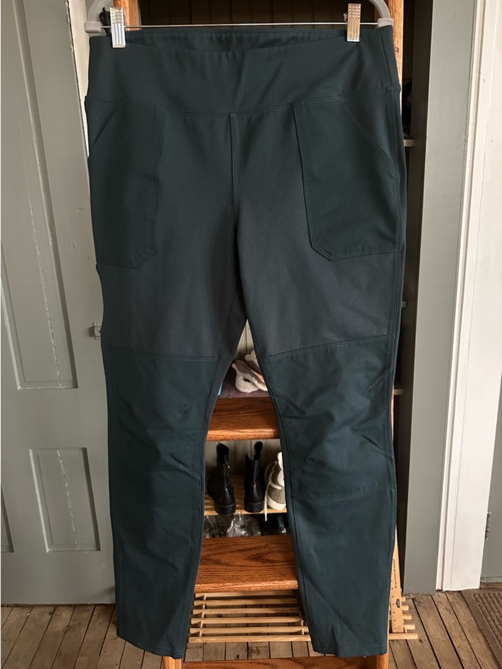 Carhartt Slim Fit Force Utility Leggings in L Deep Teal